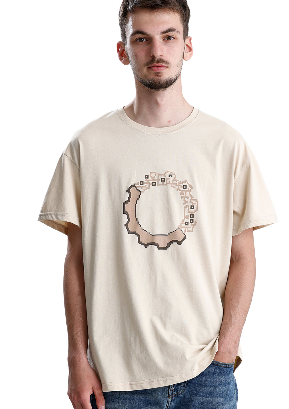 Mühendislik Piksel | Oversize Tişört